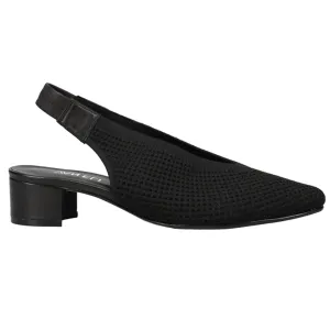Abira Round Toe Sling Back Pumps