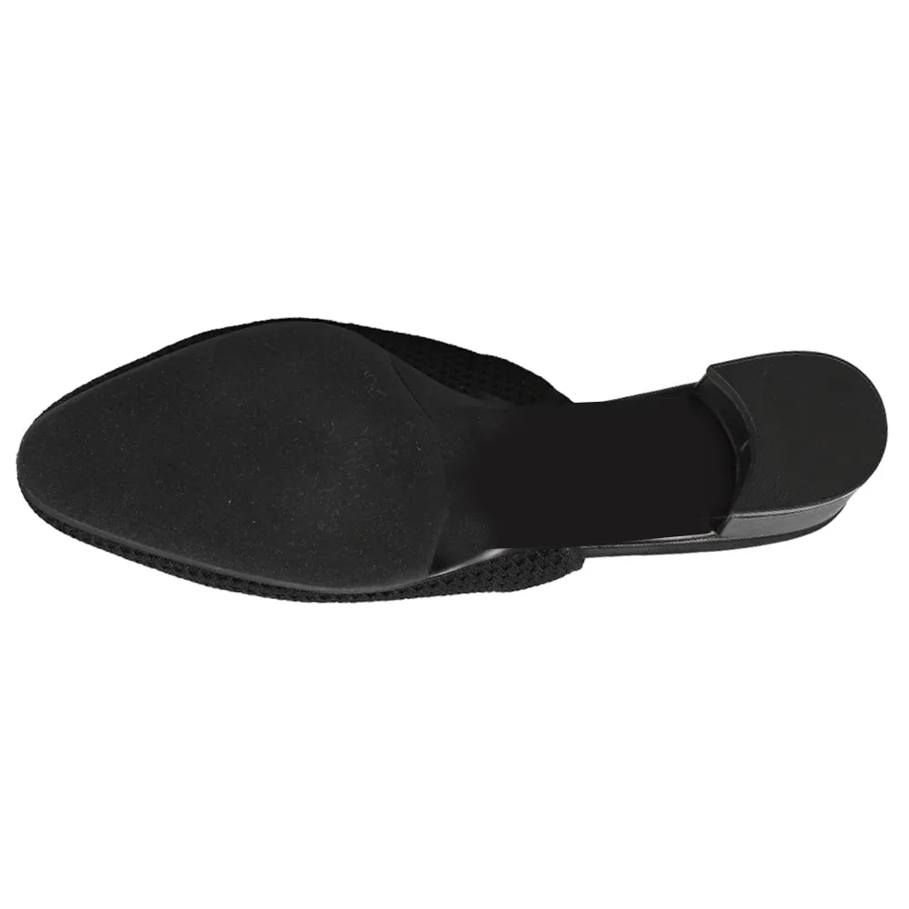 Abira Round Toe Sling Back Pumps