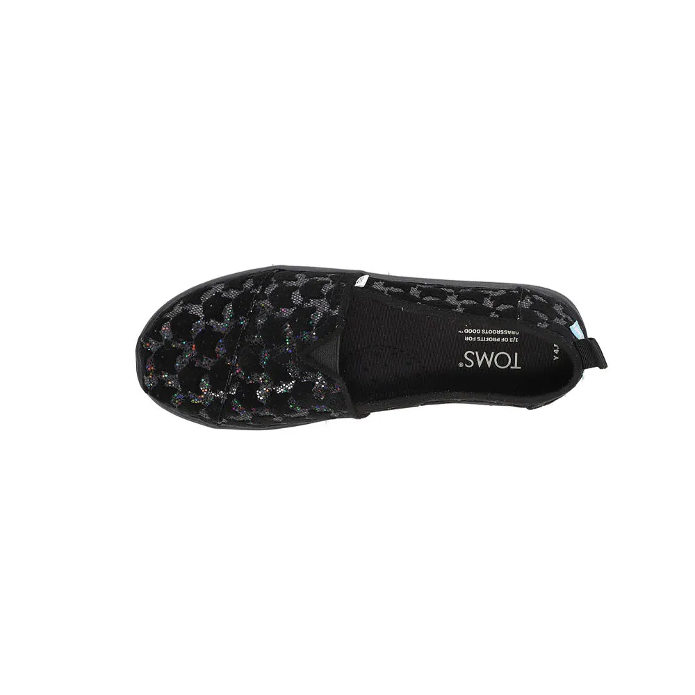 Alpargata Glitter Slip On Flats (Little Kid-Big Kid)