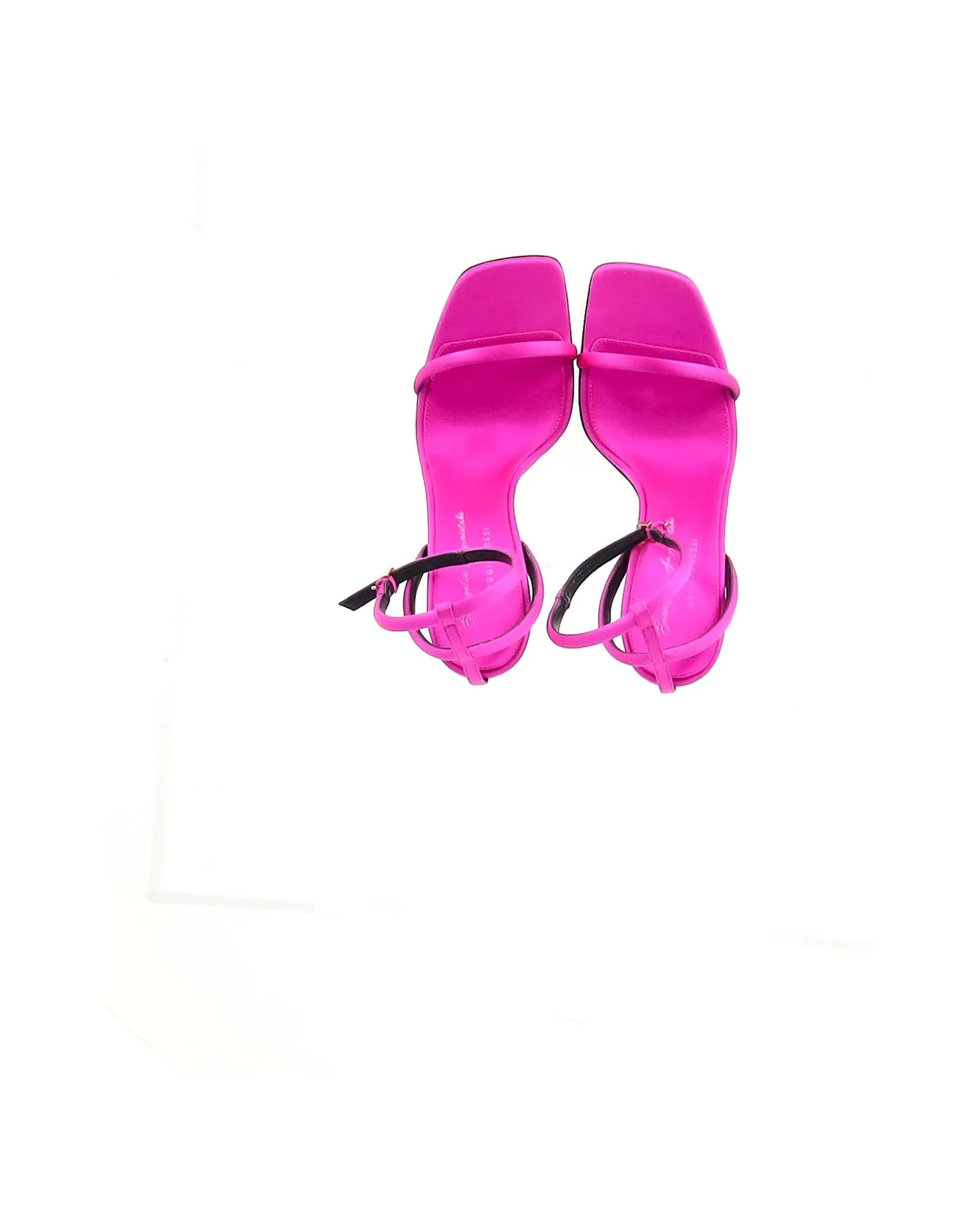 AnkleStrap Satin Heels