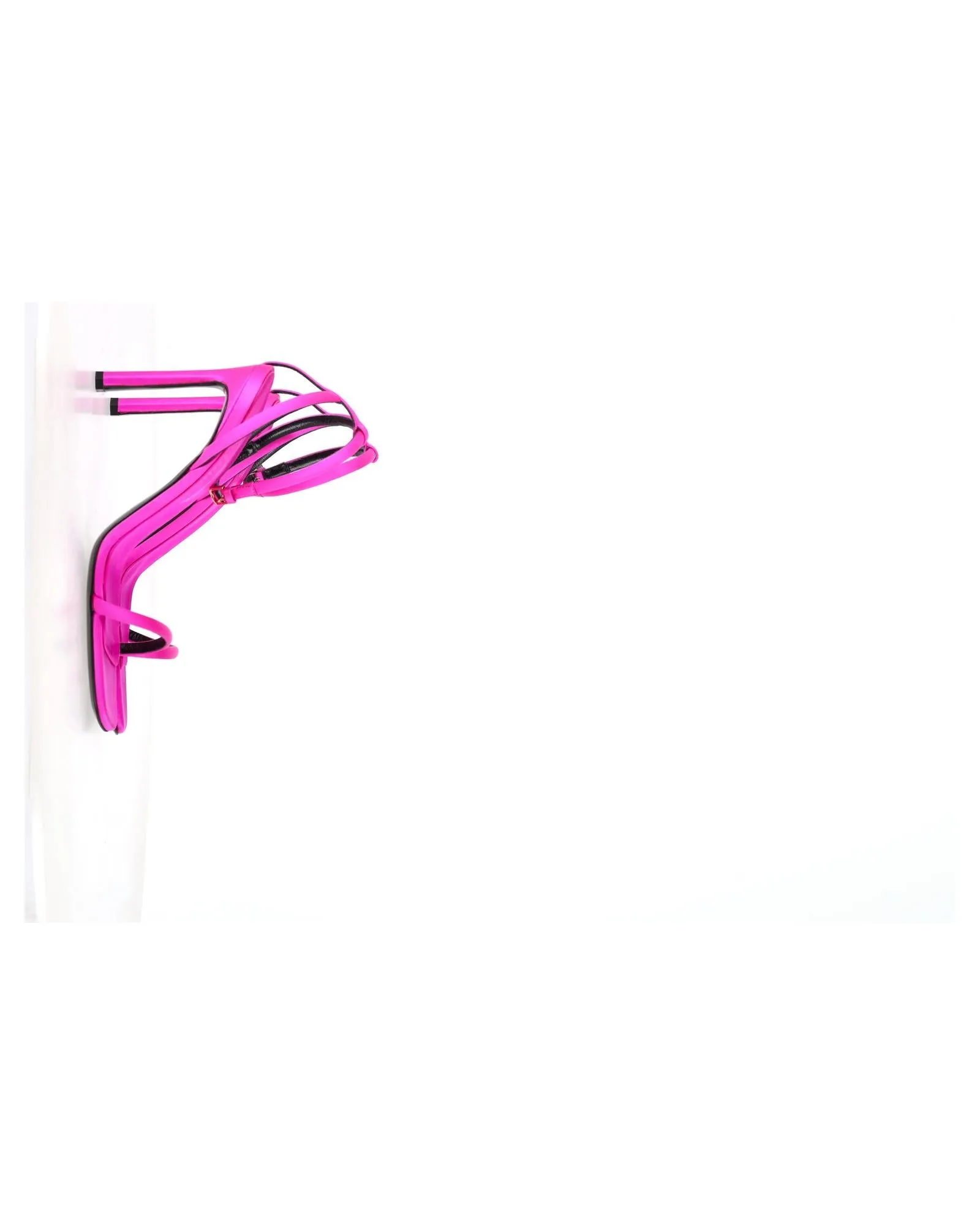 AnkleStrap Satin Heels