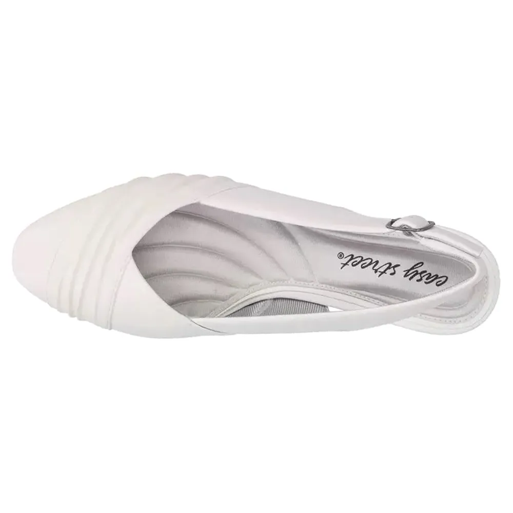 Bates Round Toe Slingback Pumps