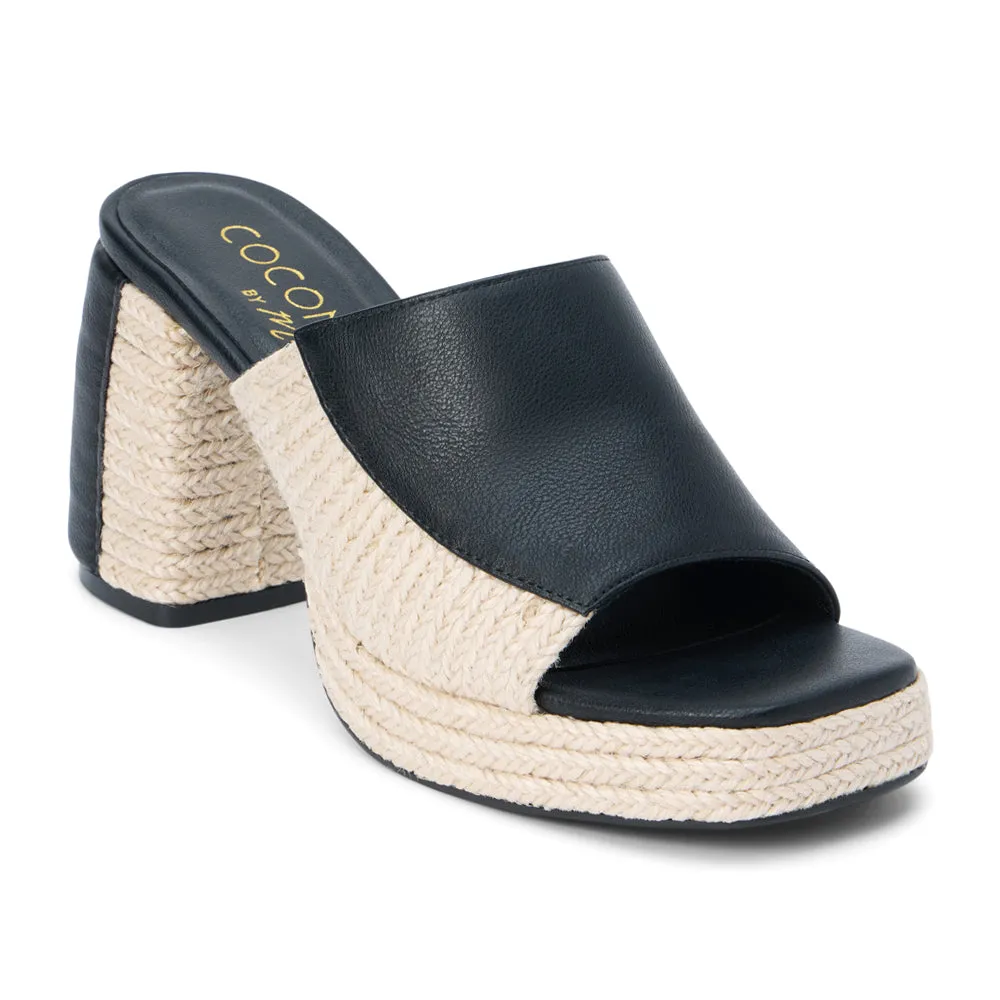 Beaufort Open Toe Platform Mules