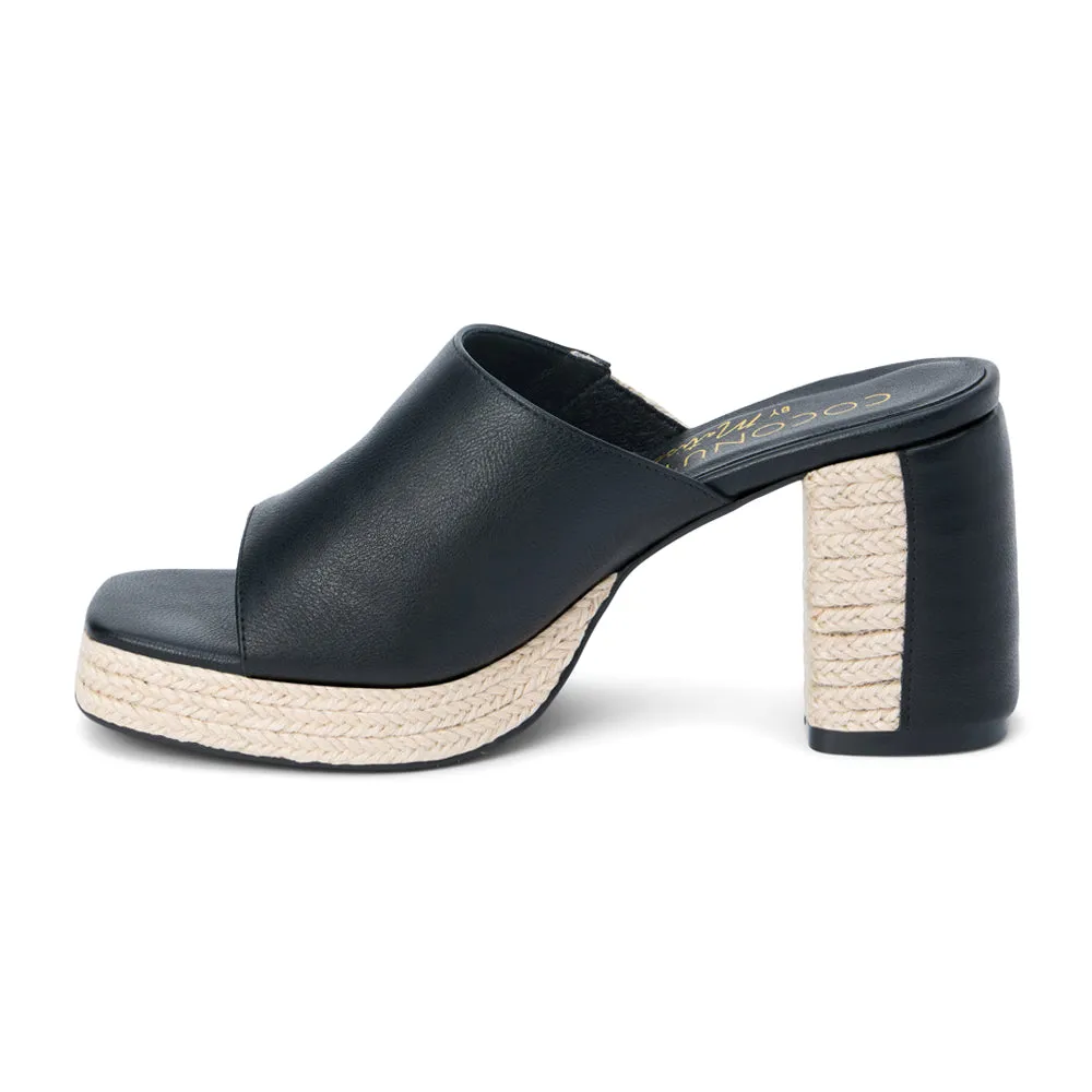 Beaufort Open Toe Platform Mules