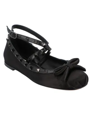 Bow Flats Studded Detail