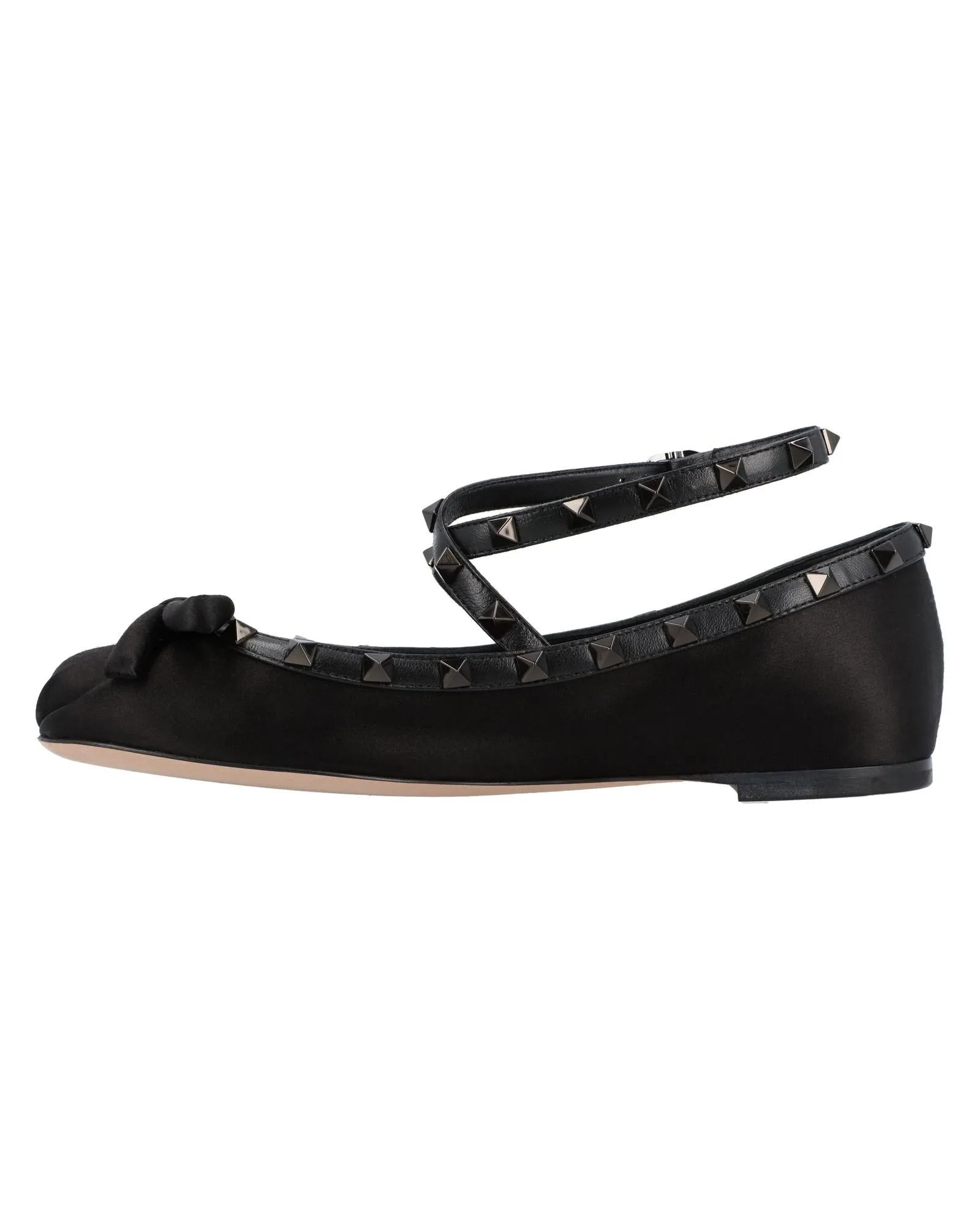 Bow Flats Studded Detail