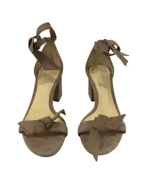Bow Heels Suede