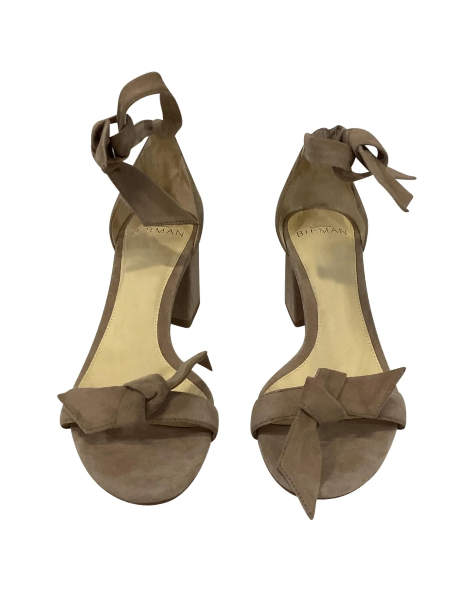 Bow Heels Suede