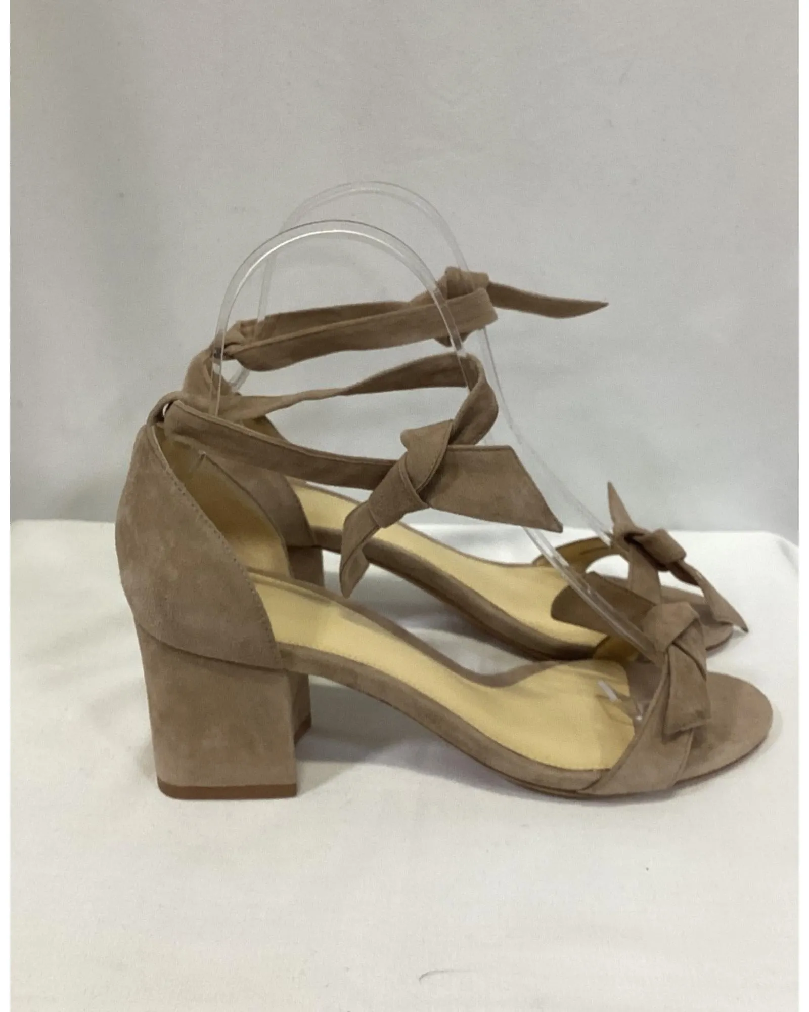 Bow Heels Suede