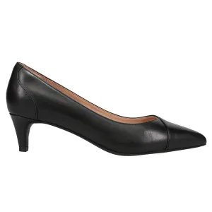 Brenley 45MM Pointed Toe Kitten Heel Pumps