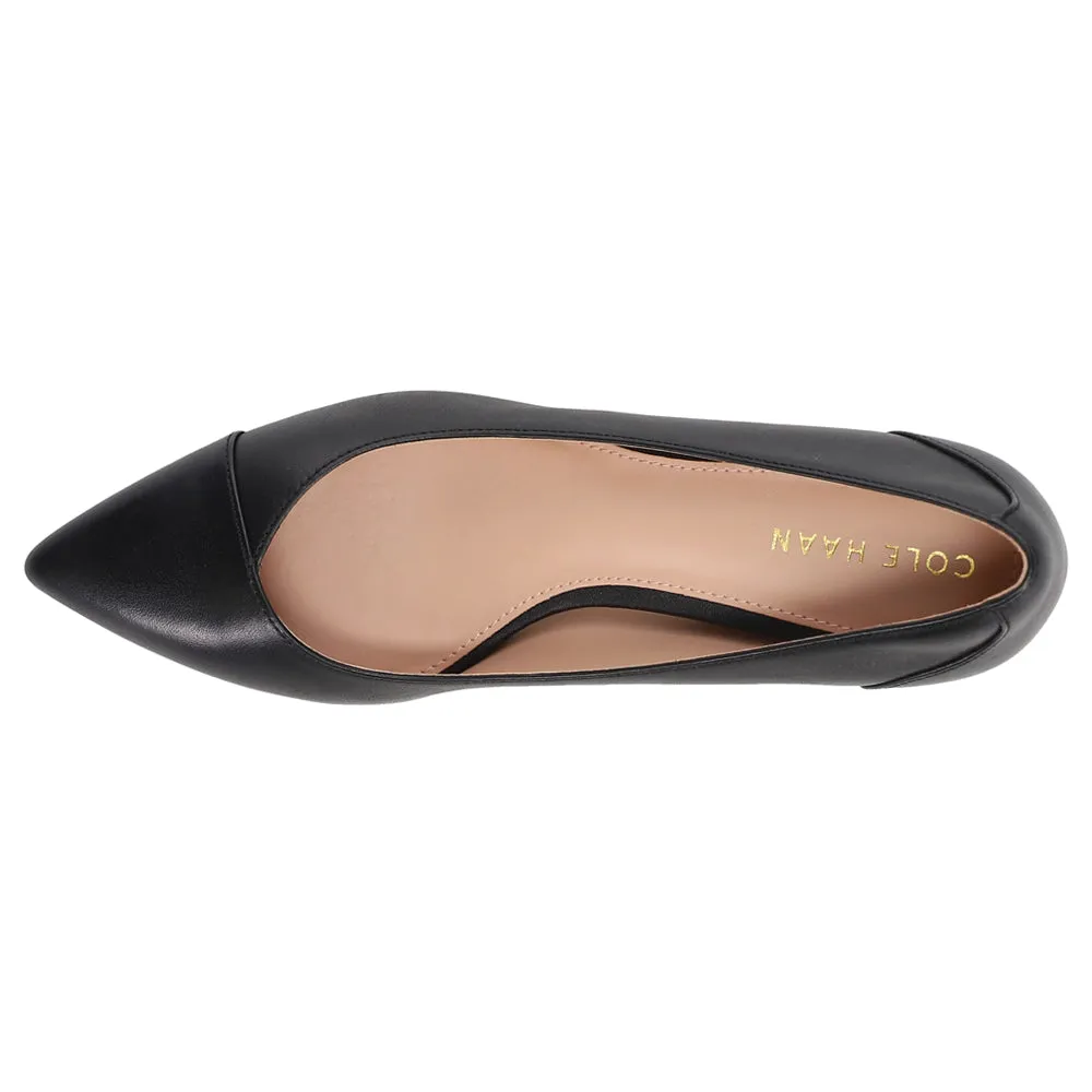 Brenley 45MM Pointed Toe Kitten Heel Pumps