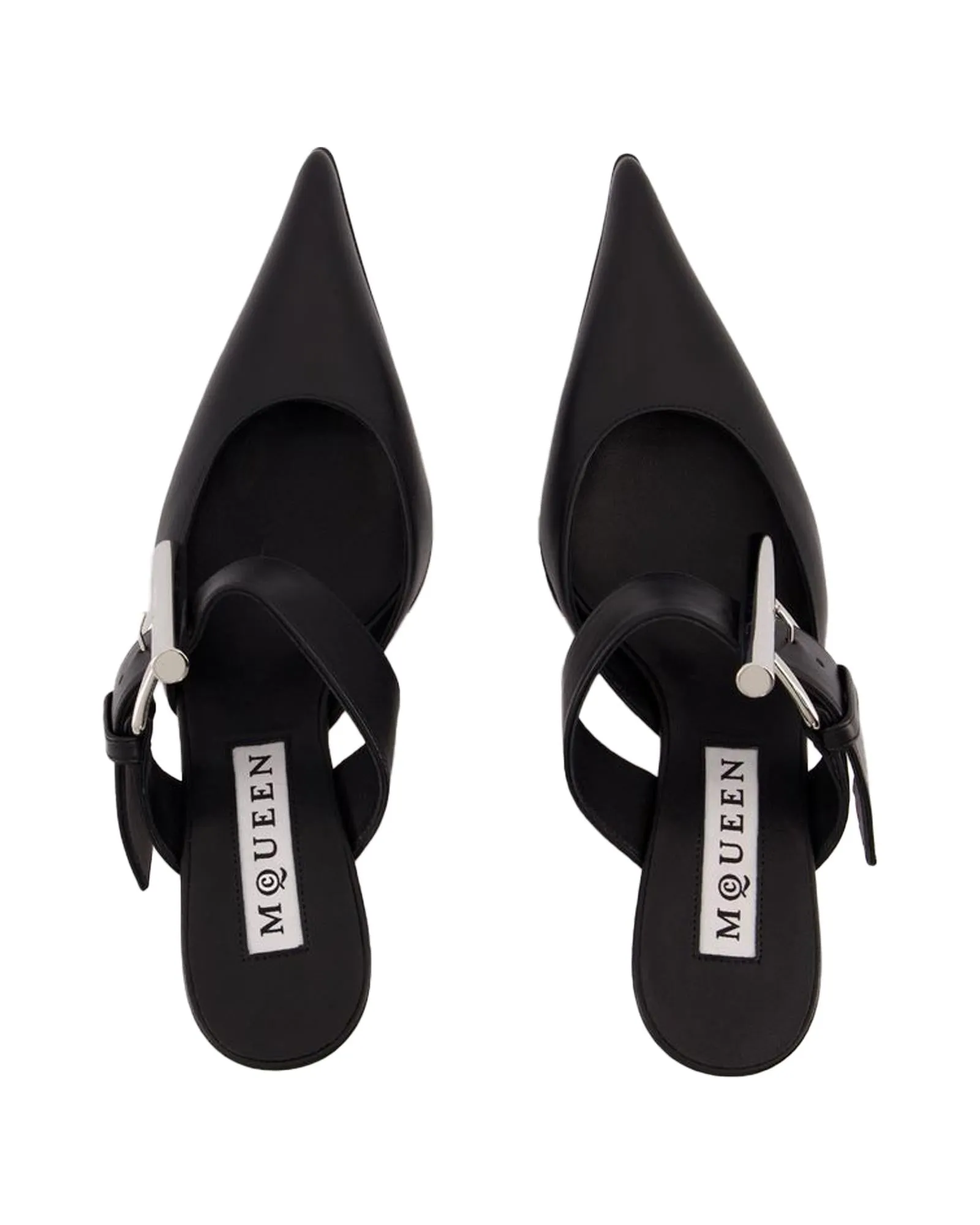 Buckle Detail Mules