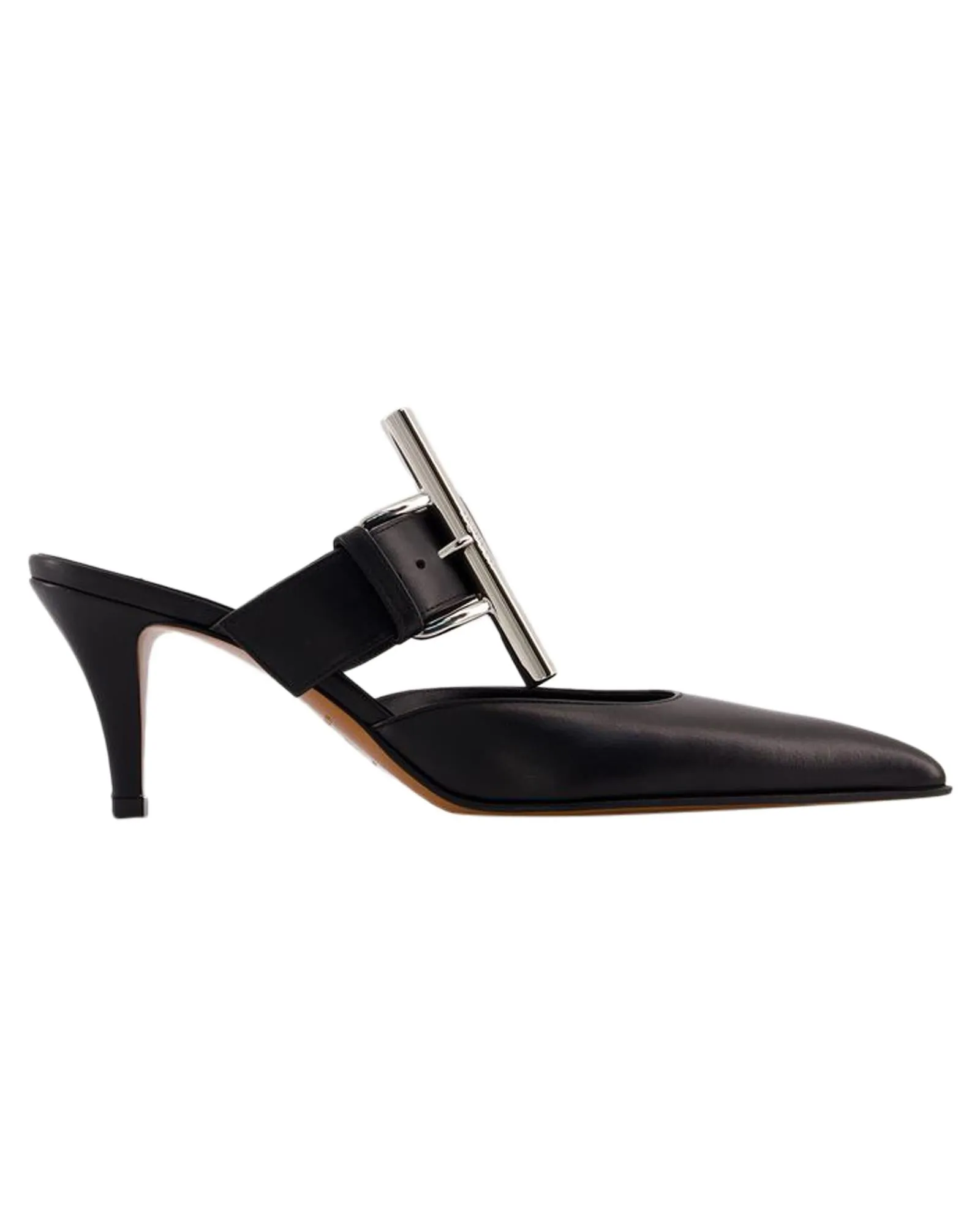 Buckle Detail Mules