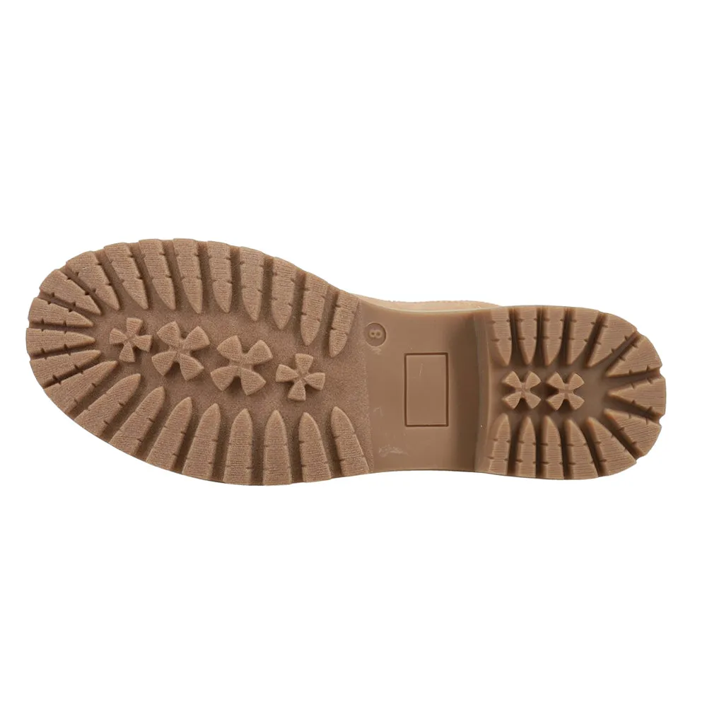 Cabin Fever Round Toe Chelsea Pull On Boots