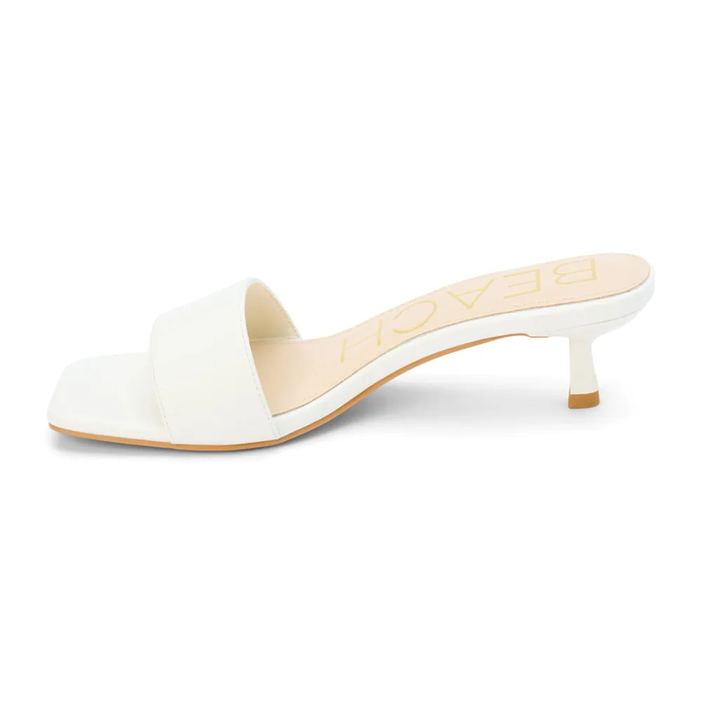 Capricorn Kitten Heel Slide Sandals