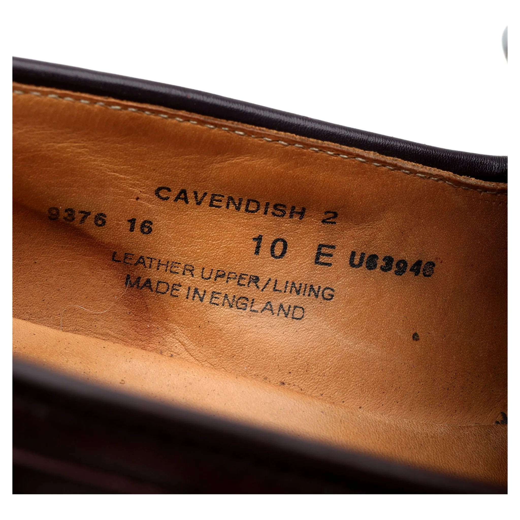 'Cavendish' Burgundy Cordovan Leather Tassel Loafers UK 10 E