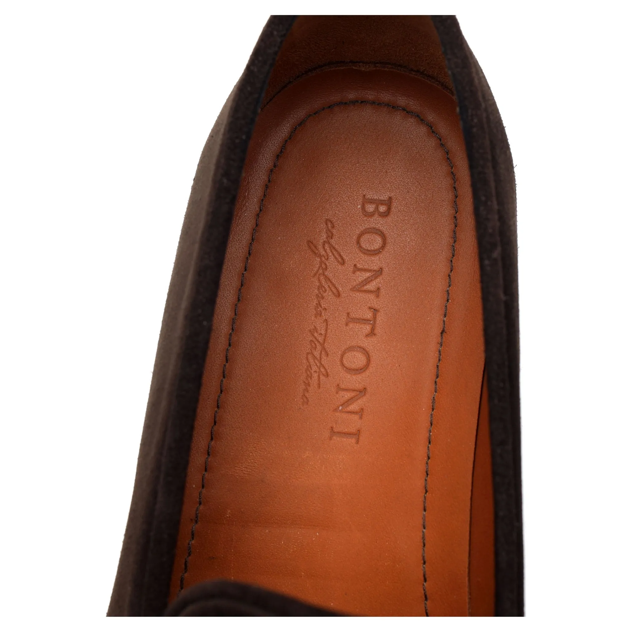 Dark Brown Suede Loafers UK 8.5 EU 42.5