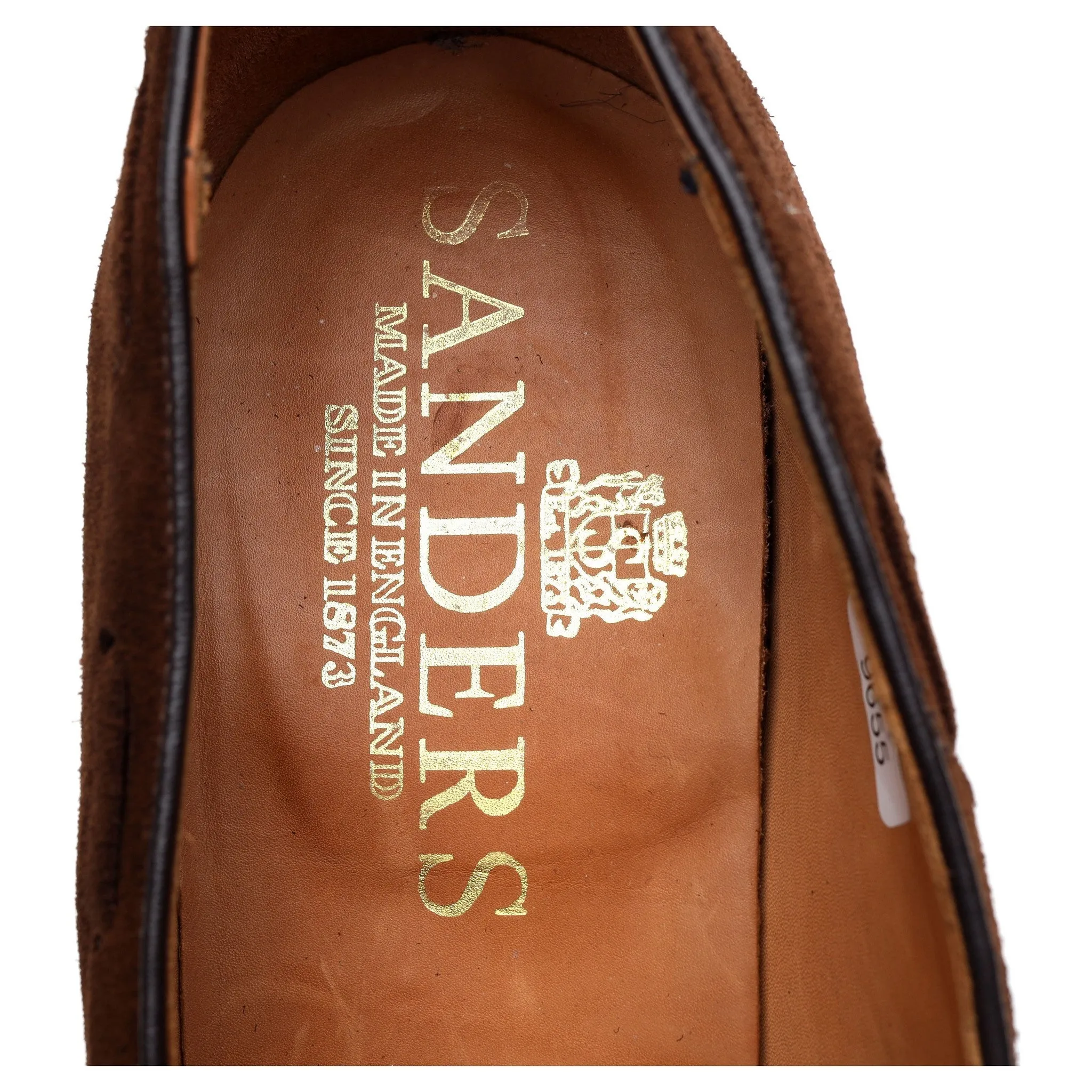 'Finchley' Brown Suede Tassel Loafers UK 10.5 F