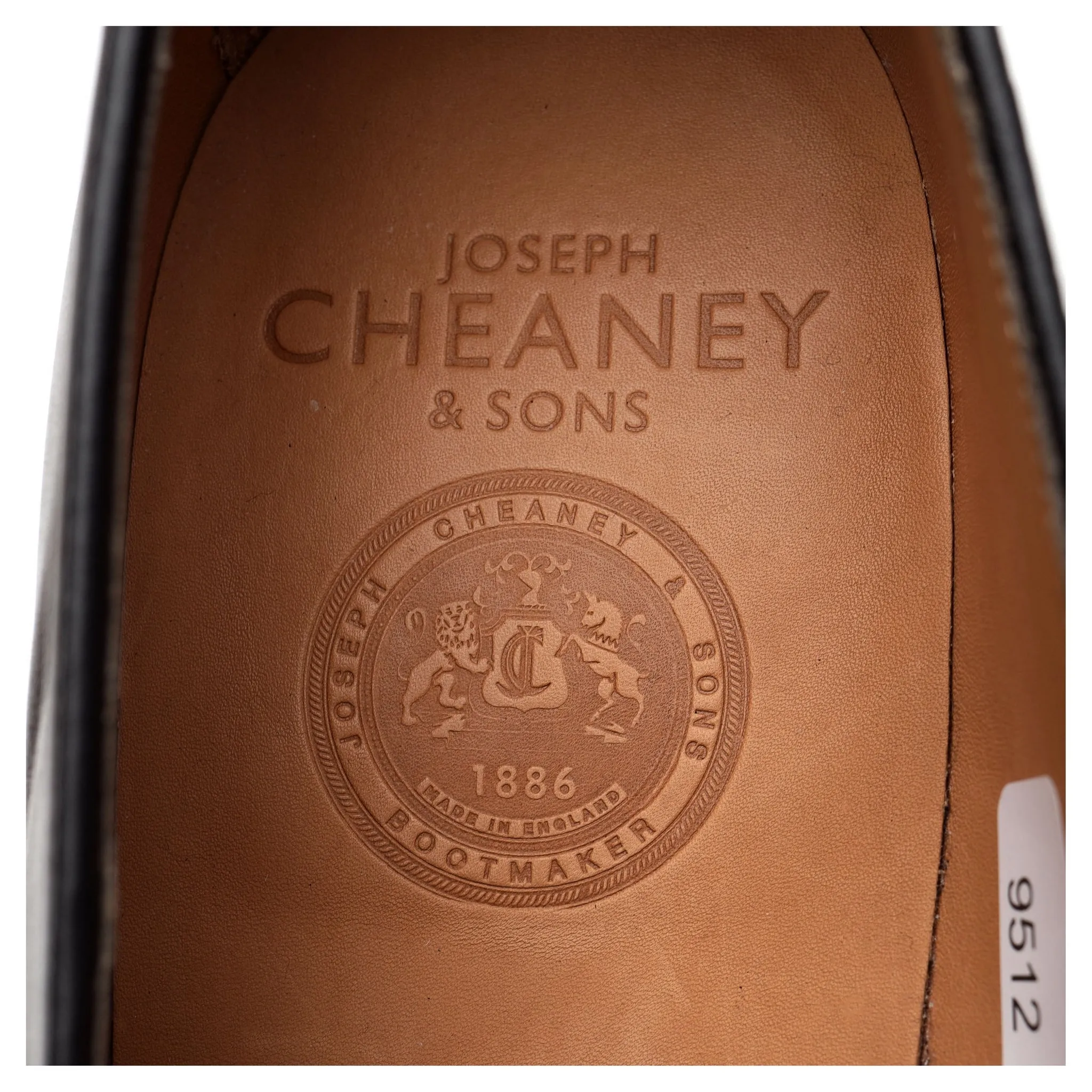 'Gracechurch' Dark Brown Leather Loafers UK 10 F