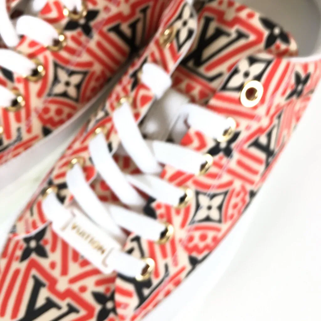 Louis Vuitton Crafty Slip Ons size 37.5