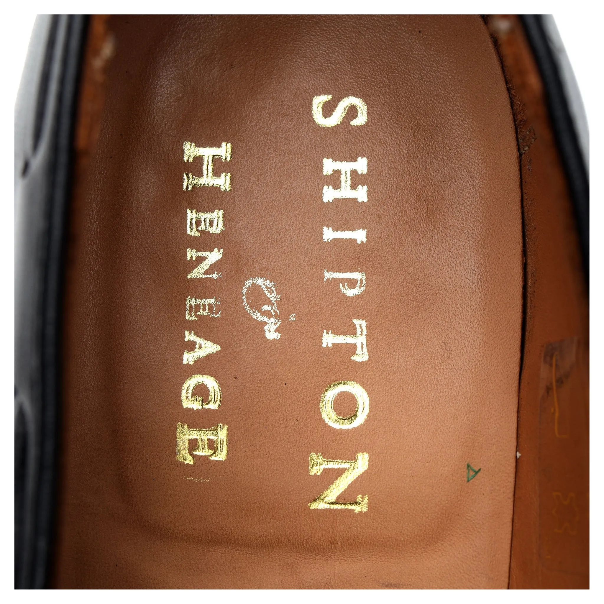 Shipton & Heneage 'Finchley' Black Leather Tassel Loafers UK 9.5 F