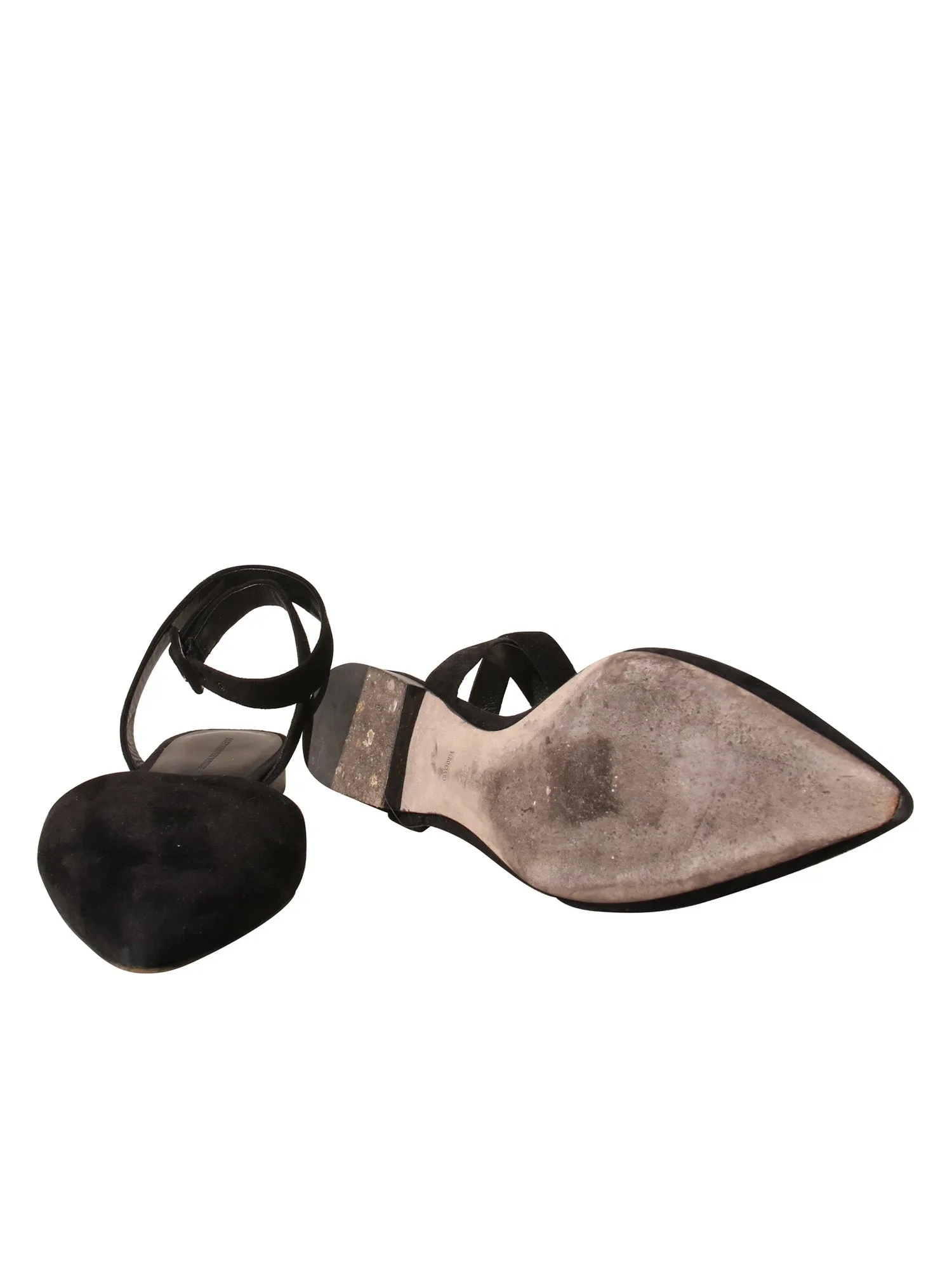 Suede Pointed Flats